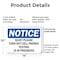 Signmission Quiet Please Turn Off Cell Phones Testing, 14 in W x Rectangle, Plastic OS-2PACK-NS-P-1014-L-17951 - alternate 6